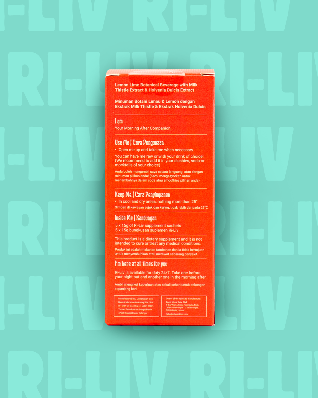 Ri-Liv Starter Pack (5 sachets)